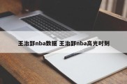王治郅nba数据 王治郅nba高光时刻