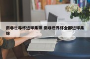 南非世界杯进球集锦 南非世界杯全部进球集锦